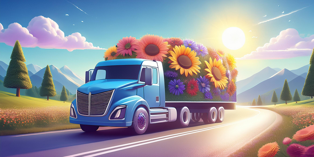 Fast flower delivery in der Stadt - BlumenHorizon